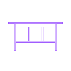 Buildings Steel Walls Header C Joists Outline Icon Svg Set, Free Vectors File